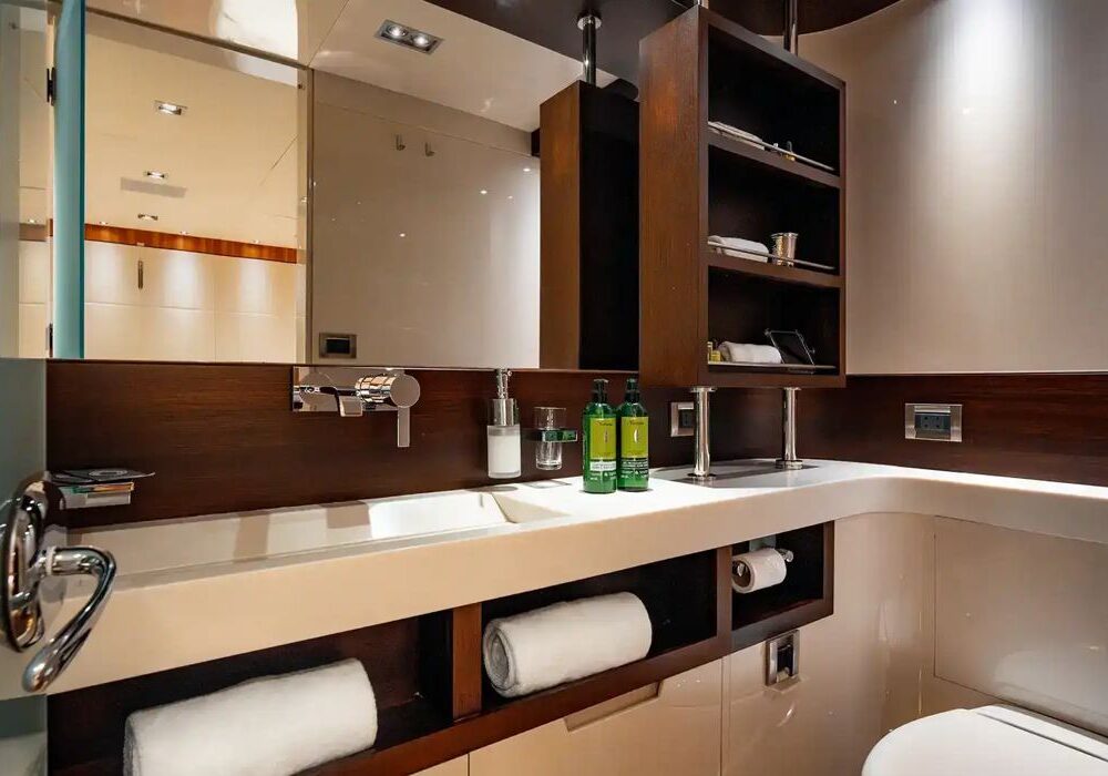 Queen Santorini – bathroom Santorini ensuite bathroom